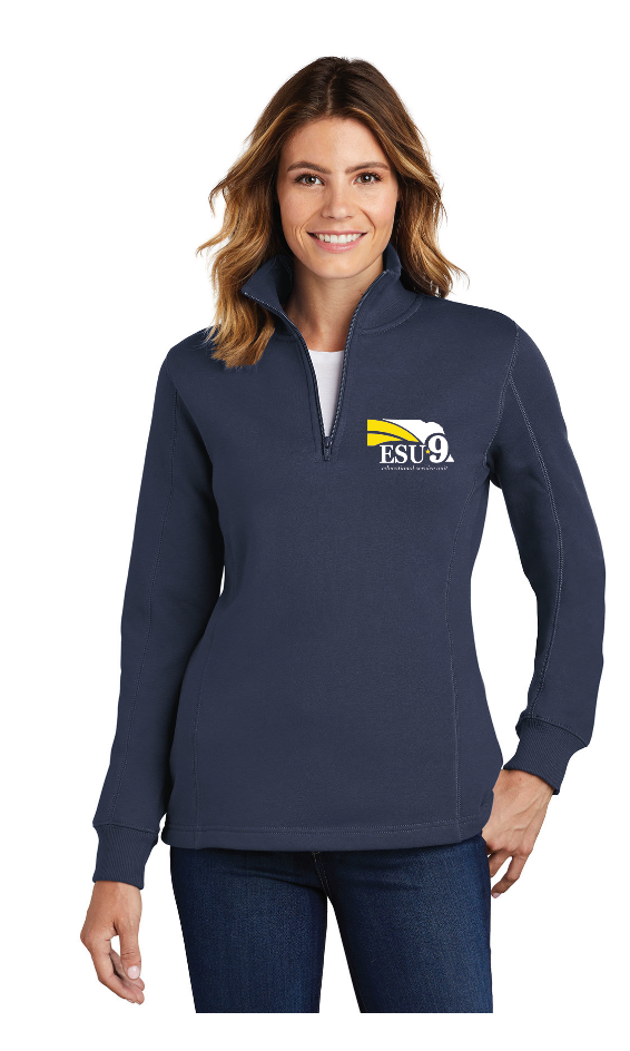 ESU - LST253 Sport Tek Women’s ¼ Zip Pullover