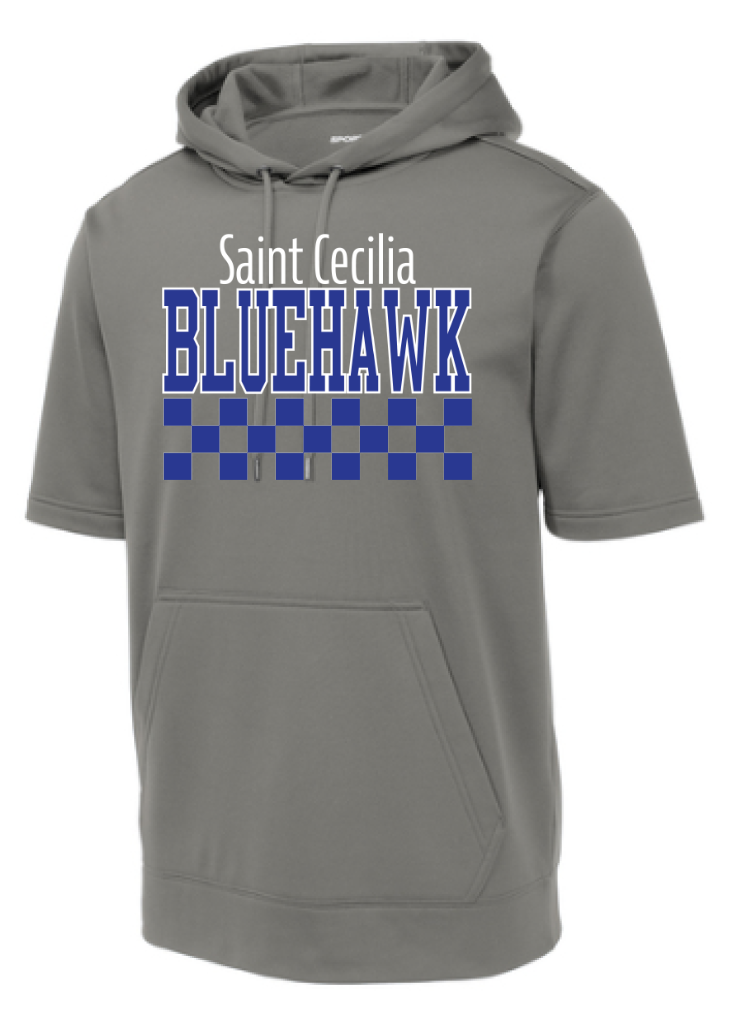 Checkered Bluehawk Design