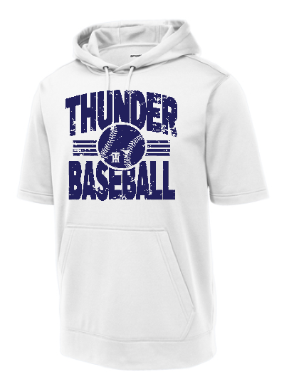 Sport-Tek Fleece Short Sleeve Hooded Pullover