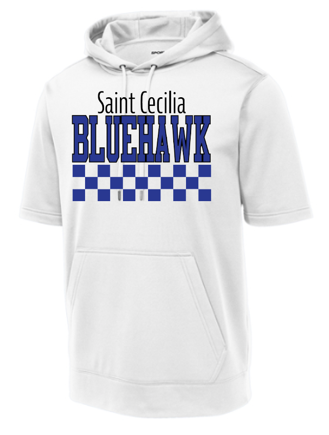 Checkered Bluehawk Design
